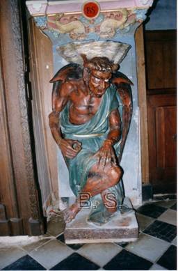 Eglise de Rennes-le-Château, Asmodée