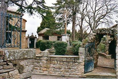 Rennes-le-Chteau, le jardin du calvaire