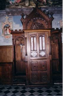 Eglise de Rennes-le-Chteau, le confessionnal