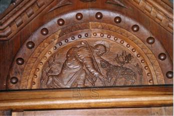 Eglise de Rennes-le-Château, le confessionnal