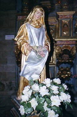 La chapelle Sainte Roseline - Statue du 19e si�cle
