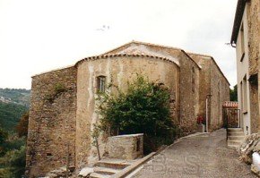 L'glise de Coustaussa - Cliquer pour agrandir