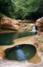 Rennes-les-Bains, la Fontaine des Amours - Cliquer pour agrandir